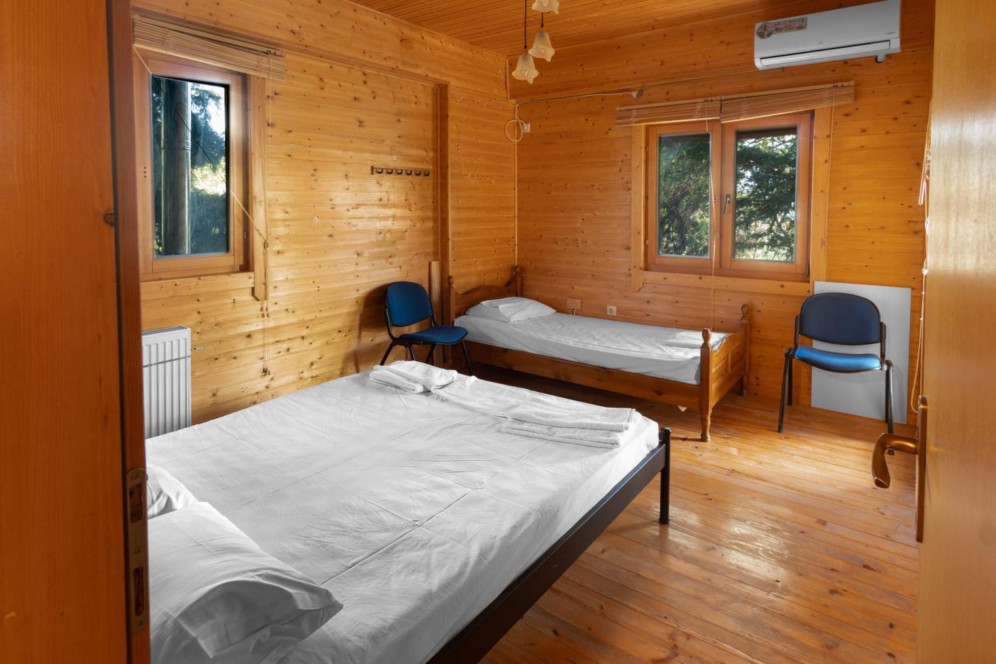 Zeus-Village Οικισμός Φινλανδικών Chalet Με Πισίνες & Γυμναστήριο Molos  Exteriör bild