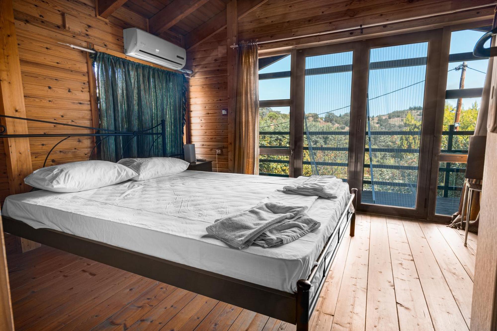 Zeus-Village Οικισμός Φινλανδικών Chalet Με Πισίνες & Γυμναστήριο Molos  Exteriör bild